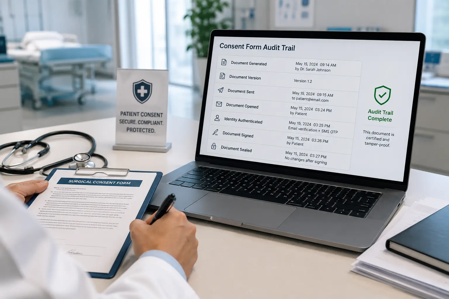 Audit trail in Healthcare