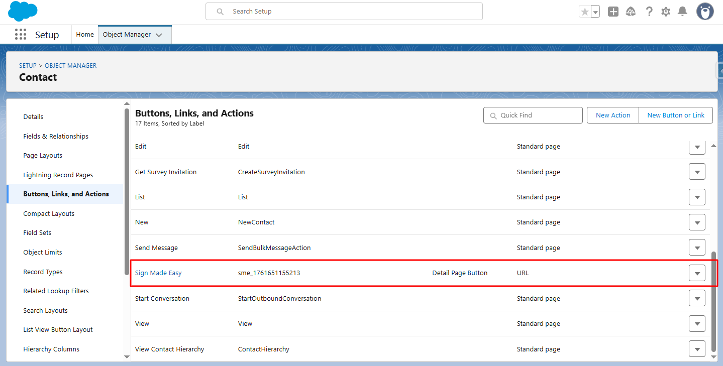 Esignature Integration