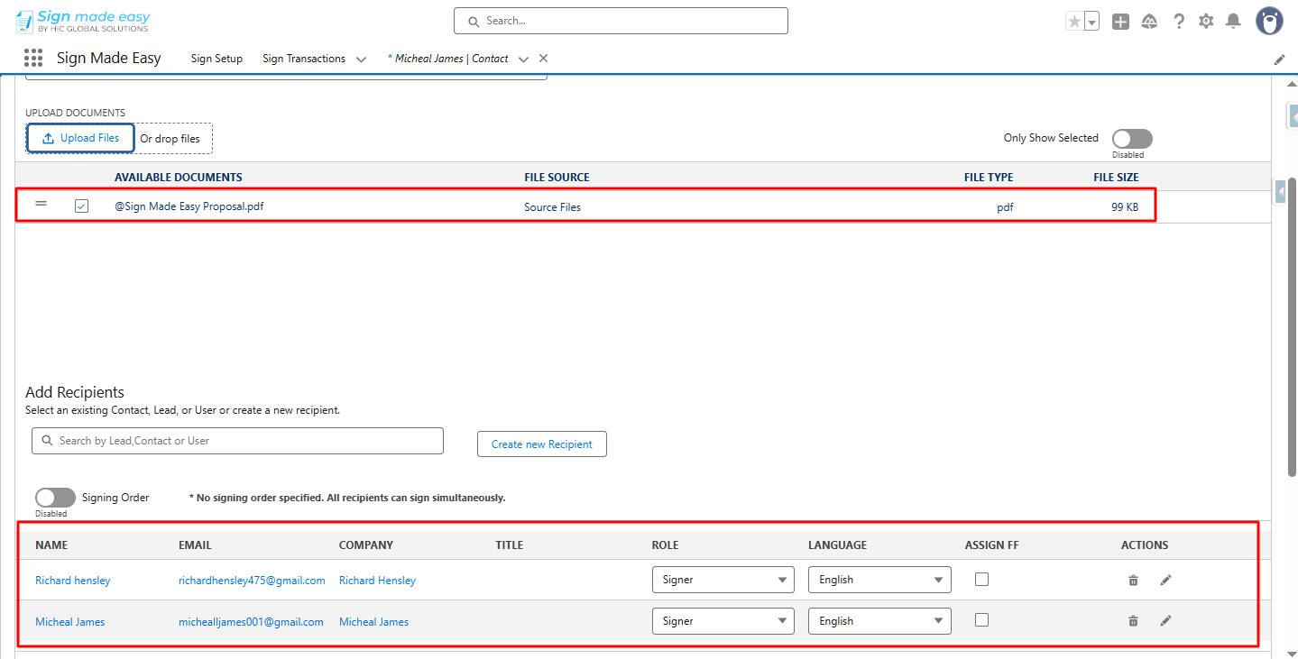 Step 10:- Click Send Now. 