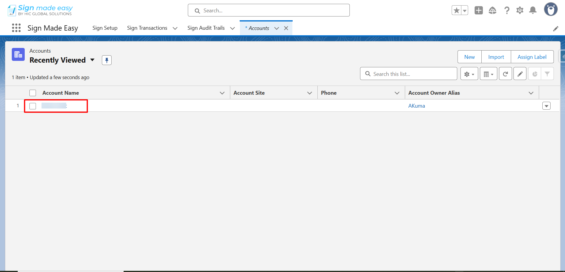 Esignature salesforce