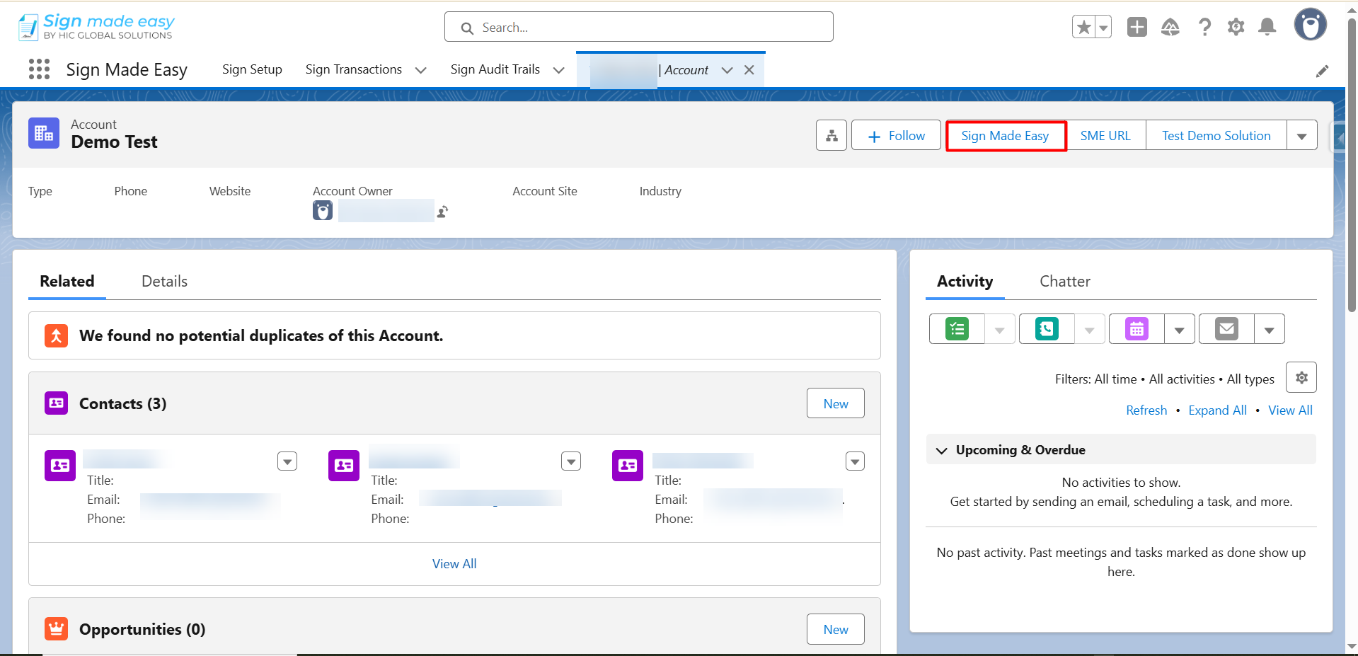 Esign for Salesforce