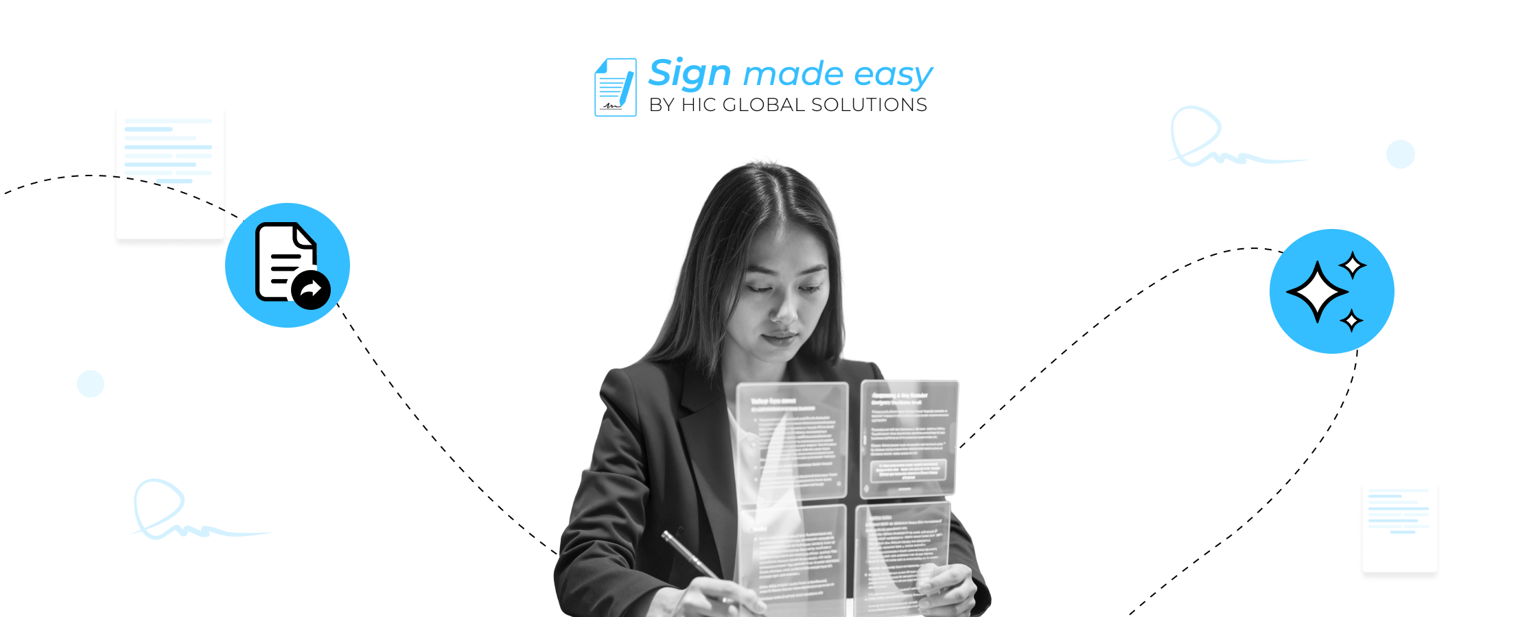 How can we send documents for E-Signature through automation