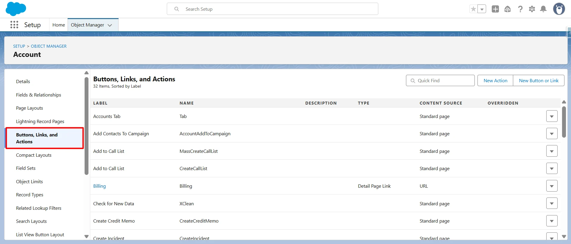 Buttons, Links, and Actions