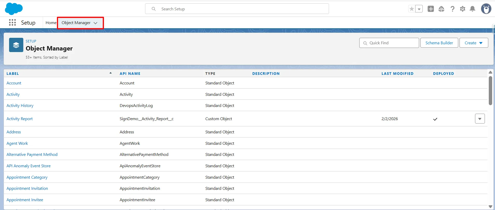 Object Manager