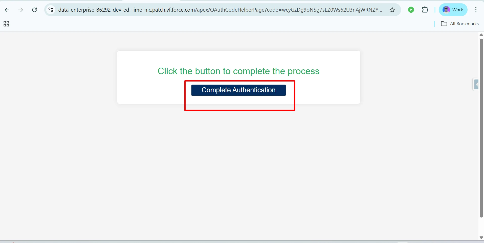 Complete Authentication