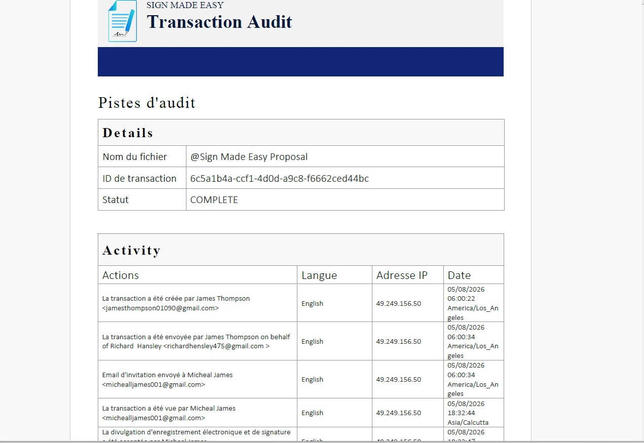 the Audit Trail file