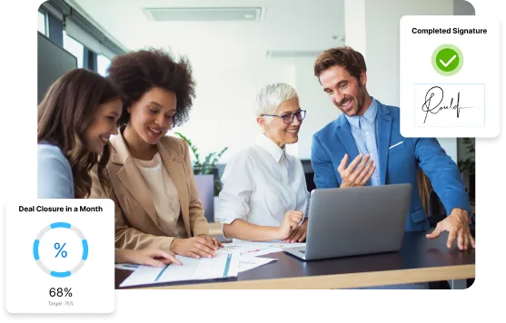 eSignature for sales illustration