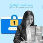 Passcode authentication for eSignature