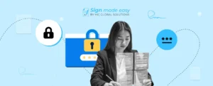 Passcode authentication for eSignature