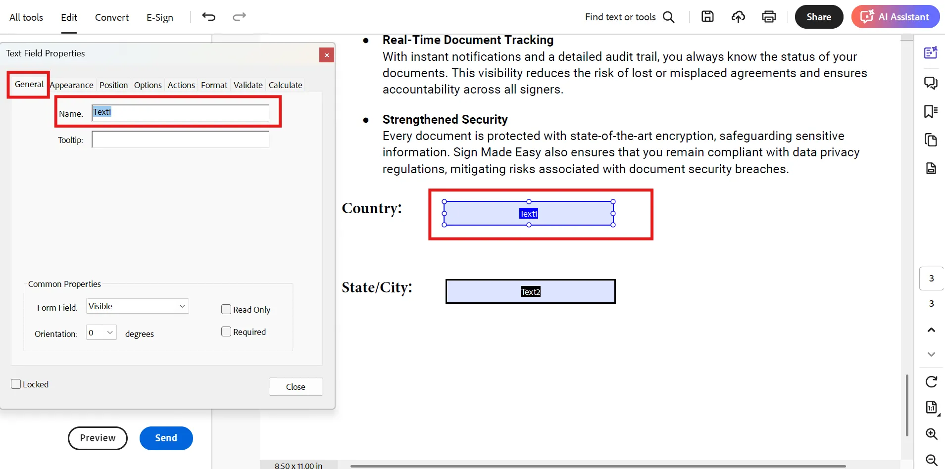 Identify the Trigger and Target Fields
